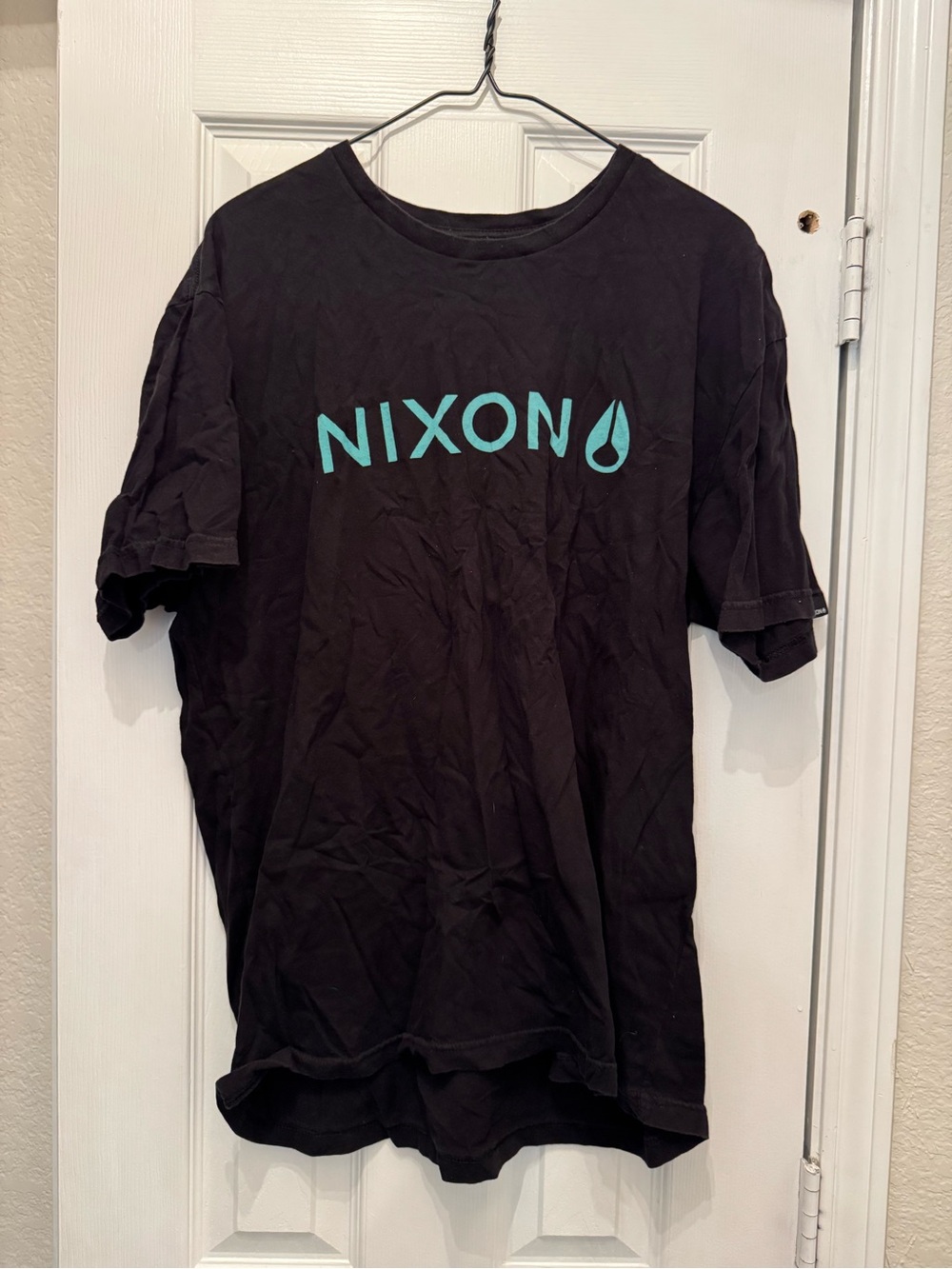 Nixon Men’s Black T-Shirt - Size XL